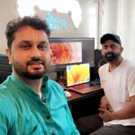 Roshan Prince Instagram – Guess What would be the NEXT..?? Teaser On my Birthday (12th September) 
Editing Session with the Director @amitkumarfilms in Toronto
Stay Tuned..!! #JaiShreeRam #JaiShreeShyam 🌷 Toronto, Ontario