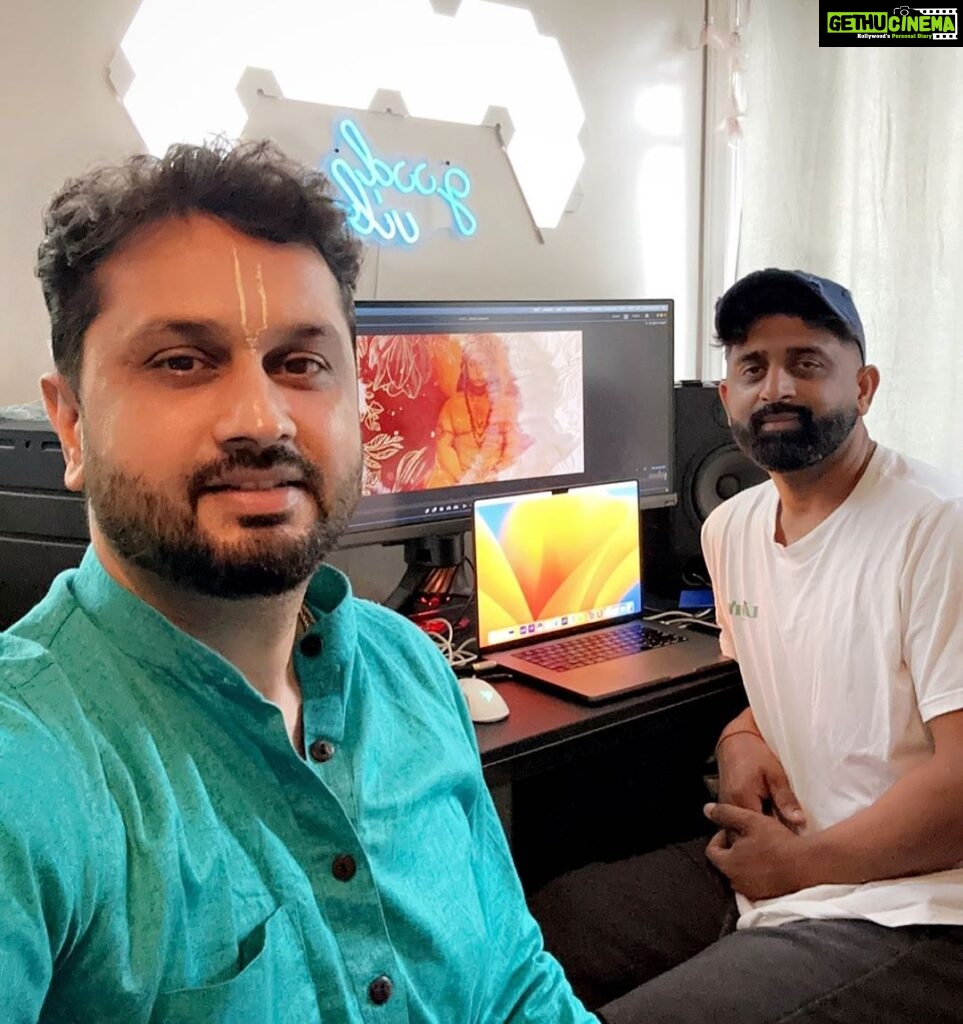 Roshan Prince Instagram - Guess What would be the NEXT..?? Teaser On my Birthday (12th September) Editing Session with the Director @amitkumarfilms in Toronto Stay Tuned..!! #JaiShreeRam #JaiShreeShyam 🌷 Toronto, Ontario