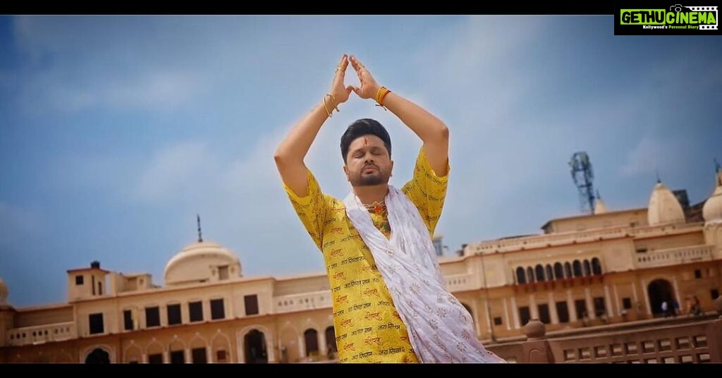 Roshan Prince Instagram - Jai Sri Ram..!! Kal Teaser #RamKiBaat Youtube link in Bio