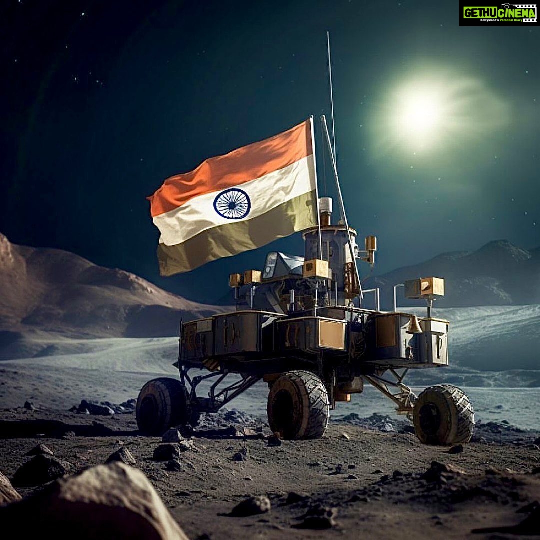 Roshmi Banik - 7.7K Likes - India on the M O O N !!!! Jai Hind 🇮🇳❣️
.
.
.
.
#chandrayan3 #isro #lunartouchdown #moon #mission #successful #isromissions
