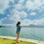 Roshmi Banik Instagram - Meet me where the sky touches the sea.🪻 . . . . . #weekend #nature #serenity #peace #glow #sunkissed #love #blessed #ootd #newpost #igers #roshmibanik