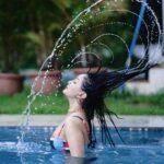 Roshmi Banik Instagram - If you are testing my waters, you better know how to swim! . . . . . . . 📸 @aakash.nair_goa.photographer . . . . #roshmibanik #bikini #photoshoot #friday #pool #waterbaby #love #romantic #hot #picoftheday #igers #instagram #bollywood