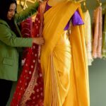 Roshna Ann Roy Instagram - A saree is not just an attire, it’s an emotion. “😊😘 🤍🤎🪝 @lphntstories.by.roshna @roshna.ann.roy #weddingcostumer #costumedesigner #costume #customizingclothes #custommade #bridal #weddingdress #weddinginspiration #roshnaannroy #roshnaannroy #lphntstories #lphnt #dressoftheday