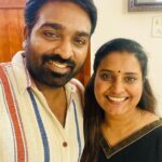 Roshna Ann Roy Instagram - ♥️You may not be my blood brother, but you will always be my brother …♥️ . …..someone who allows you to see the hope inside yourself.” ♥️ . 🫶🏽 #vjs #makkalselvan #vijaysethupathi @actorvijaysethupathi .♥️🫶🏽