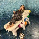Rubina Bajwa Instagram – Lounging IN the pool 
 
📸 @gchahal
