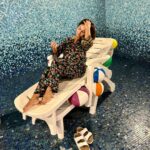 Rubina Bajwa Instagram - Lounging IN the pool 📸 @gchahal