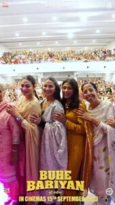 Rubina Bajwa Instagram - Bathinda ❤️ #malwa 🙏🏼 #buhebariyan #advance booking open ! 

@itskrajofficial 
👗 @kirensandhu_designer 
💎 @manimuktaajewels 

#buhebariyan @neerubajwa @nirmalrishiofficial @rubina.bajwa  @udaypratapofficial @jagdeepsinghwarring @thite_santosh  @sarla1990 @officialrupinderrupi  @gurpreetkaur.bhangu.5 @iseemakaushal @simonesinghp @baljinderkaur_ballu #jatinderkaur @official_dharmindermann @anita.meet @neha12dayal
@jaswinderbrarofficial @officialsatwantkaur
@sandy24fps @munishomjee @uifilmsind @amit.juneja.12 @sunnyrajusa
@waheguru_academy
 @bharat_raawat
@jyoti.nooran.1998
@gurmeetsinghhofficial 
@Harinderkour5
 @uifilmsind @tips  @kumartaurani  @girishkumart  @rachitsogani  @itsneerubajwaentertainment