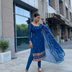 Rubina Bajwa Instagram - Wearing my beautiful friends design @aliwarofficial 💙 #buhebariyan releasing September 15th