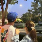 Rubina Dilaik Instagram - Witnessing the Rare Blue #supermoon 🌑