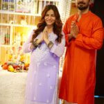 Rubina Dilaik Instagram - Ganpati Bappa Morya 💖🙏🏼… May he bless you and your families with health and abundance