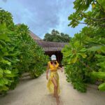 Ruhani Sharma Instagram – Paradise ♥️ 
.
.
.
.
Wearing @howwhenwearclothing 
📍 @mirihi_island_resort Mirihi Island Resort