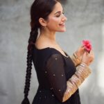 Ruhani Sharma Instagram - 🦋 . . . . . 📸 @akshay.rao.visuals MUA @makeuphairbyrahul Wearing @roze.india Styled by @hersheyy05