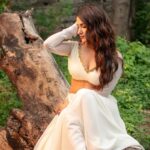 Ruhani Sharma Instagram - Which one do you like ? 🙈 . . . . . 📸 @shaktismaran MUA @makeuphairbyrahul Wearing : @keenly.sewed Stylist : @__.gunjan.__