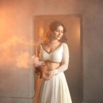 Ruhani Sharma Instagram - Which one do you like ? 🙈 . . . . . 📸 @shaktismaran MUA @makeuphairbyrahul Wearing : @keenly.sewed Stylist : @__.gunjan.__