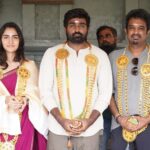 Rukmini Vasanth Instagram - So excited to finally be able to share the news of my next project 🥹💛 #MakkalSelvan @actorvijaysethupathi's next gets off to an auspicious start! Yes! the pooja of actor #VijaySethupathi's next film, produced by @7cspvtpte & directed by @aaru_dir , took place at a temple in #Ipoh in Malaysia this morning! @prabhakaranjustin is scoring music for this film! Here are pics of the event!! #VijaySethupathi51 #ProductionNo5 @rukmini_vasanth @iyogibabu @karanbrawat @rkukgu @raj_25b @avinashbs @deneskumar_ @kannan.official @proyuvraaj Kallumaalai temple