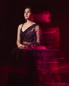 Rukmini Vasanth Instagram - 🌹🌹🌹 photography and styling - @sujaynaidu . makeup - @makeupstoriesbygeethanjali . hair - @shailashankar_hairartist . outfit - @samyakkclothing . jewellery - @sriganeshjewellers . studio - @studiorental_bangalore . assistant - @naresh_power_king09 . makeup assistant - @makeupstoriesbychaitra . special thanks - @harshitha.sujay