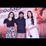 Rukmini Vasanth Instagram - Still reeling (heheh see what I did there?) from this amazing song event 😇 Thank you all for showing such love to #NinnanuNodida 🌈🏄🏻‍♀️ Thank you to @lathaputtanna for dressing me for this event. Wearing your Jasmine collection was such a dream 🤍 Makeup and hair by the wonderful @makeupbyabhilasha and @kanai_hairstyles respectively ✨ Photo courtesy: @rukeshphotography and others #BanadariyalliOnMarch17th 🌈🌈🌈 #Banadariyalli