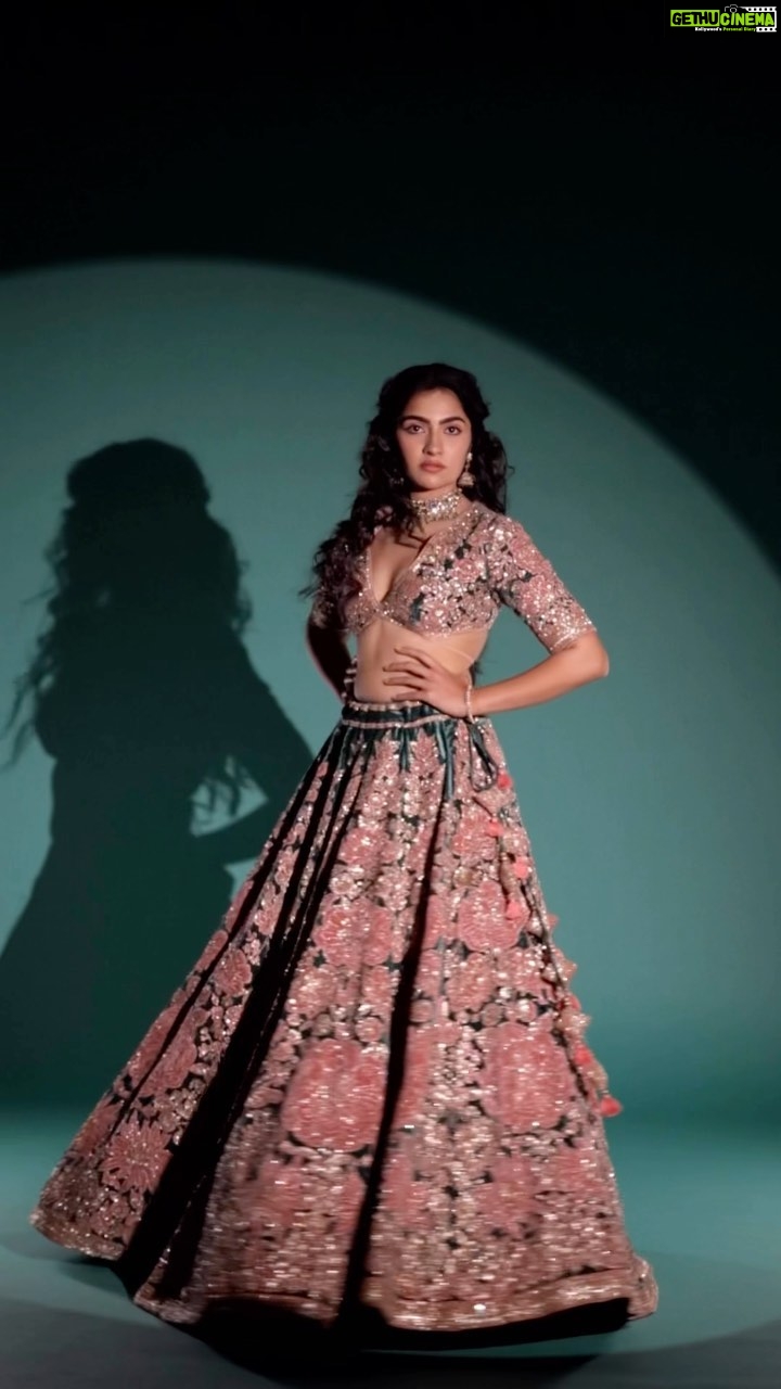 Rukmini Vasanth Instagram - twirling has never been this much fun ππ«Άπ» Photography - @sujaynaidu . . Styling - @sujaynaidu . . Makeup- @makeupstoriesbygeethanjali . . Hair - @shailashankar_hairartist . . Outfit - @samyakkclothing . . Jewellery- @sriganeshjewellers . . Studio - @studiorental_bangalore . . Assistant - @naresh_power_king09 . Makeup assistant: @makeupstoriesbychaitra. . Special thanks - @harshitha.sujay