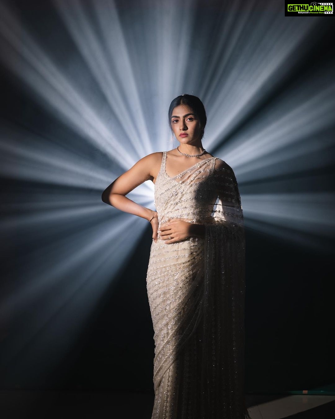 Rukmini Vasanth Instagram - drama drama drama 🏴☠️ It was such a joy working with all these wonderful artists and experimenting with a different mood for each look! 2 more looks coming v v soooooon ❤️🔥