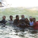 Rukmini Vasanth Instagram - I was speechless when we began the journey of #SSE because it was a dream-come-true and I didn’t know how to put my anticipation and joy into words. But I knew, even then, that the experience would be life changing. Today, on the other side of shoot, I am speechless again because I don’t know how to put my gratitude into words. All I can say is thank you, to everyone who has been involved in this film, and even that doesn’t seem like enough. We cannot wait for you all to see this labour of love 🌊✨ @hemanthrao11 @rakshitshetty @chaithra.j.achar @advaithaambara @charanraj27185 @ullashydur @paramvah_studios @gundu_1490 @bharadwaj.pranav @jp.tuminad @gopalkrishna_dhruv @sagarnaanu @sunil.s.bharadwaj 📸 @flyingretina