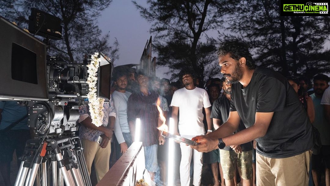 Rukmini Vasanth Instagram - I was speechless when we began the journey of #SSE because it was a dream-come-true and I didn’t know how to put my anticipation and joy into words. But I knew, even then, that the experience would be life changing. Today, on the other side of shoot, I am speechless again because I don’t know how to put my gratitude into words. All I can say is thank you, to everyone who has been involved in this film, and even that doesn’t seem like enough. We cannot wait for you all to see this labour of love 🌊✨ @hemanthrao11 @rakshitshetty @chaithra.j.achar @advaithaambara @charanraj27185 @ullashydur @paramvah_studios @gundu_1490 @bharadwaj.pranav @jp.tuminad @gopalkrishna_dhruv @sagarnaanu @sunil.s.bharadwaj 📸 @flyingretina