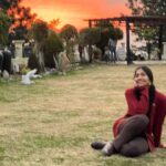 Rukmini Vasanth Instagram - Sunrise, sunset and portraits taken by a 5 year old. #sunday #TheresAPunSomewhereInThere #PunGodsForgiveMe