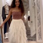Rukmini Vijayakumar Instagram - Shopping at @altardstate with my bestie be like…. #dayoff #dancerlife #atlanta #clothes #fashion #happy Halcyon Forsyth