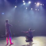 Rukmini Vijayakumar Instagram - Tonight’s performance of ANUBHAVA was special. We have an improvised section in the second half that we create together… and it was magical. 20 more shows to go … and I know that through the arduous travel we will grow together as artists and friends. Happy to share the stage with @ambisub and @rohanrhythm ♥️ And @gyandev has been present through his lights with @zack.iza Come watch us and support @aimforsevausa for the wonderful work that they are doing with educating children in india. Link and details in my bio www.aimforsevausa.org Tomorrow we will be in #tampa Also - these videos were taken by Srini uncle standing backstage 😲! Aren’t they amazing! #bharatanatyam #carnatic #violin #percussion #mridangam #indiandance #bharatanatyamdancer #classicaldance #improvisation