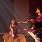 Rukmini Vijayakumar Instagram - ANUBHAVA , in #chicago with @ambisub & @rohanrhythm @aimforsevausa Photos @transcendphotography Taking a two week break at home and going back for the last set of shows. It’s been a gruelling tour, but such a learning experience for me on so many levels. I’m so lucky to have my art… And so happy to be home for two weeks!! Time for #family #kong & #training @somyarout2806 and dancing with my @raadhakalpa girls Also have one very big show of “The Goddess” coming up next week in chennai!! (All details in my bio) #dancer #dancerlife