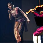Rukmini Vijayakumar Instagram - ANUBHAVA , in #chicago with @ambisub & @rohanrhythm @aimforsevausa Photos @transcendphotography Taking a two week break at home and going back for the last set of shows. It’s been a gruelling tour, but such a learning experience for me on so many levels. I’m so lucky to have my art… And so happy to be home for two weeks!! Time for #family #kong & #training @somyarout2806 and dancing with my @raadhakalpa girls Also have one very big show of “The Goddess” coming up next week in chennai!! (All details in my bio) #dancer #dancerlife