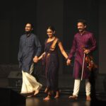 Rukmini Vijayakumar Instagram - I can’t tell you how much fun it’s been performing with these two! They’re lovely on and off stage. ♥️ @ambisub & @rohanrhythm After a two week break, we will be back with “Anubhava” in SFo, Detroit, New Jersey and Pittsburgh. @aimforsevausa Details on www.aimforsevausa.org Light design @gyandev Lights @zack.iza Photos @transcendphotography chicago #anubhava #chicago #dancer #dancerlife #indiandance #bharatanatyam #tour #violin #percussion