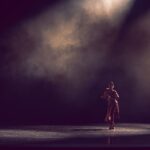 Rukmini Vijayakumar Instagram - “ANUBHAVA” , touring for @aimforsevausa with @ambisub & @rohanrhythm Light design @gyandev Light execution @zack.iza We’ve had a great run of shows the past few weeks and have 9 more shows to go! It was a very special performance last night in Boston. Looking forward to #albany tonight!! Photo @dotredstudios #violin #bharatanatyam #percussion #mridangam #indiandance #dancer #culture #tour #performers