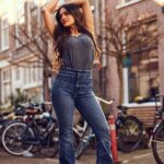 Rukmini Vijayakumar Instagram - Love the basic denims ♥️ @sunnyjagesar #denims #jeans #freepeople #amsterdam #sunlight #dayoff