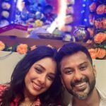 Rupali Ganguly Instagram - Ganguly cha Raja❤️🙏🏻 Day 1 ❤️ #ganeshchaturthi #anupamaa #rupaliganguly #home #family #happiness #festival #instagood Thank u @prasannatilak dada 💕🙏🏻