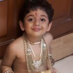 Rupali Ganguly Instagram - Janmashtami ki Shubhkamnayen ❤️🙏🏻 #throwbackthursday #throwback #janmashtami #thursday #rudranshverma #rupaliganguly #anupamaa #instagood #jaimatadi #jaimahakal