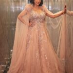 Rupali Ganguly Instagram - Thank you @starplus for making my Princess dreams come true 🥰🙏🏻 Immense Gratitude for the love always especially during the very precious #starparivaarawards ❤️ Thank u forever @rajan.shahi.543 for choosing me to be ur Anupamaa 💕🙏🏻 THU THU THU 🧿🧿🧿 Thank you each and everyone of you who love and support Anupamaa #anupamaa #starparivaarawards2023 #rupaliganguly #instagood #jaimatadi #jaimahakal Thank u @archanakochharofficial for this gorgeous gown Styled by @thedotdiary @thedottstyle Stylist team @sutlajjjj_0419 Hair by @stylistsony Makeup by @makeupbyrishabk @tapnrise