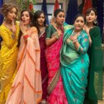 Rupali Ganguly Instagram - #Day6 of Navratri with Anupama ki 6 devis . . . . . #anupamaa #navratri #dimpi #nishisaxenaa #leela #barkha #kavya #pakhi #muskanbamne #alpanabuch #rupaliganguly #ashleshasawant #madalsasharma