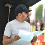 S. Shankar Instagram – Jumping right into a riveting fight sequence. Back in action, truly! #gamechanger