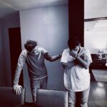 S. Thaman Instagram - #Progress #GunturKaaramMusic ♾️🎵🎧 #trivikram sir ✊🤗