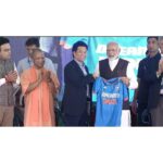 Sachin Tendulkar Instagram - As we witness India progressing towards leadership in various fields, it is equally important for us to become a healthier nation. A sporting culture can play a key role in this. World-class stadiums can inspire sportspersons and our society. It was an honour to be part of the foundation stone laying ceremony of the new cricket stadium in Varanasi - with Honourable PM Shri @narendramodi ji, Uttar Pradesh CM Shri @myogi_adityanath ji, BCCI officials, and other senior members of the cricketing fraternity. The stadium can truly become an example for a thriving multi-sport facility in India. I was also fortunate to visit the holy Kashi Vishwanath Temple in Varanasi, seeking blessings of Lord Shiva. May his divinity be with us all! 🕉️ हर हर महादेव 🙏