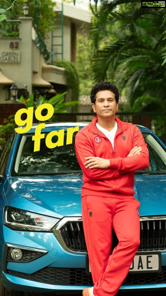 Sachin Tendulkar Instagram - It’s never just a car ft. Sundae 🚙🍨 This World Cup, @myspinny celebrates cars in all their uniqueness. Come along ✨ #spinny #gofar #partnership