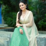 Sadha Instagram - 🌼🌼🌼 Stylist harinireddy Outfit @myriti Jewellery @kushalsfashionjewellery PC @ranjithpawan_photography #sadaa #picsoftheday