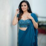 Sadha Instagram - ☺️☺️☺️ Outfit @poojakankariyaofficial Jewellery @kushalsfashionjewellery Styled by @harinireddym Pc @akhileshrupaji_chronicle #sadaa #picsoftheday