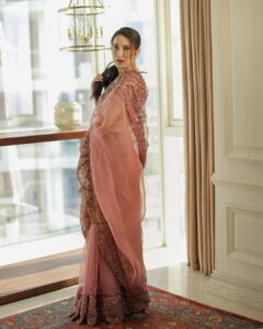 Sagarika Ghatge Instagram - Saree soiree, here’s to timeless fashion

Wearing @jade_bymk