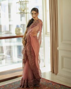 Sagarika Ghatge Instagram - Saree soiree, here’s to timeless fashion

Wearing @jade_bymk