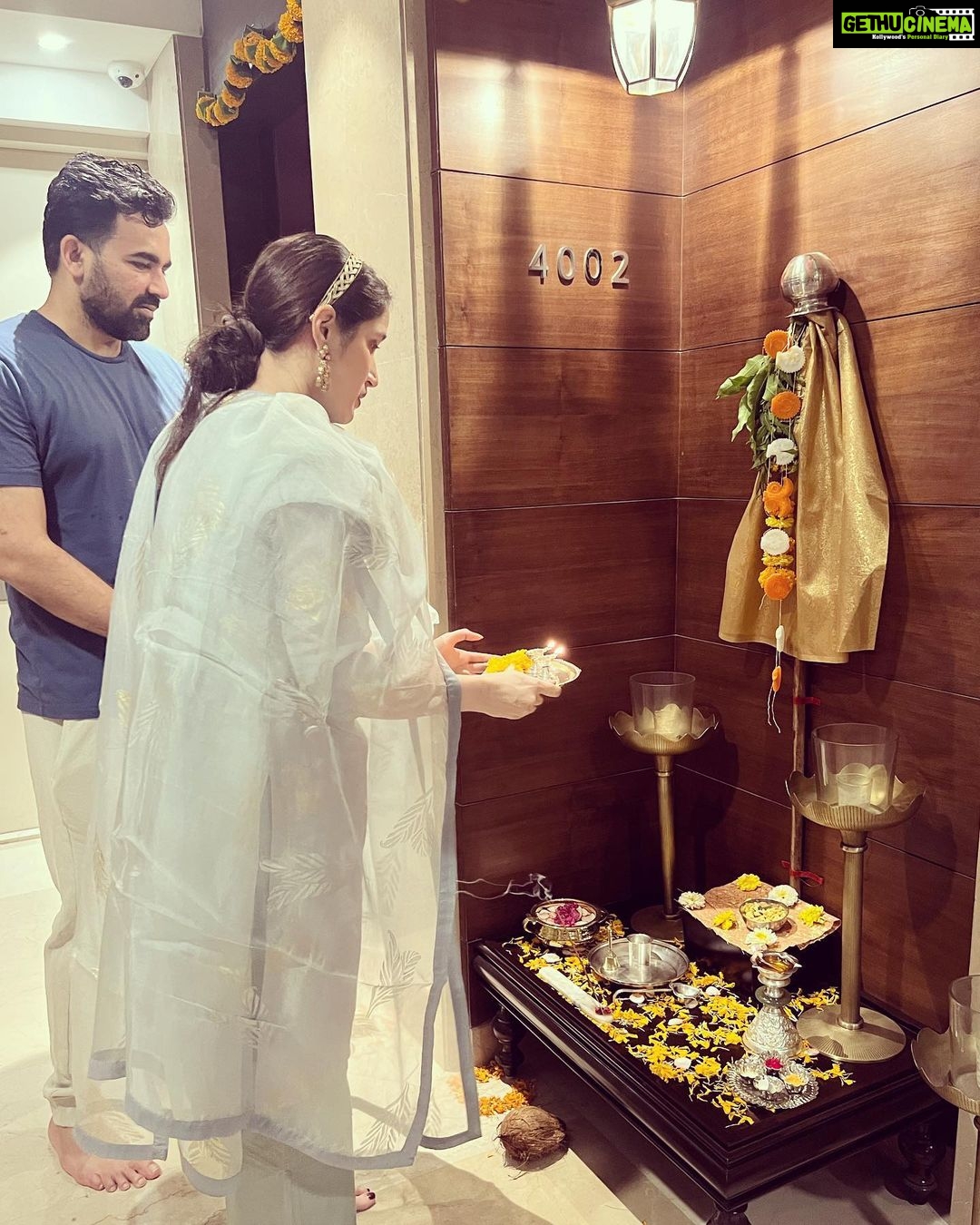 Sagarika Ghatge - 151.5K Likes - Happy Gudi Padwa - wishing everyone a very happy and a prosperous year ahead 🙏