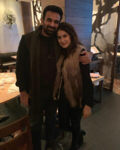 Sagarika Ghatge Instagram - To the best Man I know who I am lucky to cal mine.  Happy Anniversary Zak. Love you so so much #gratefuleveryday🙏❤️❤️❤️❤️ @zaheer_khan34