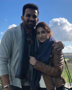 Sagarika Ghatge Instagram - To the best Man I know who I am lucky to cal mine.  Happy Anniversary Zak. Love you so so much #gratefuleveryday🙏❤️❤️❤️❤️ @zaheer_khan34