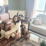 Sagarika Ghatge Instagram - Happy Diwali from Me and Logan !!! Only one who is free to pose for pictures today as @zaheer_khan34 is too busy working #worldcup
