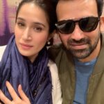 Sagarika Ghatge Instagram – Here’s to experiencing all the highs and lows of life together like we did in the last 4 years . Thank you for being the person you are . Love you . Happy anniversary ❤️